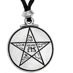 Shield of Solomon Protection Amulet Pentacle Pendant Talisman
