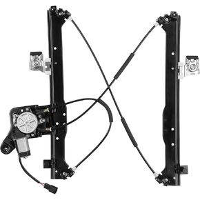 Rear Passenger Side Window Regulator with Motor Compatible with 2000-2007 Chevy Silverado/Tahoe/Suburban/Avalanche 1500 2500 3500, Cadillac Escalade, GMC Yukon XL/Sierra, OE# 741-579