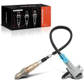 A-Premium O2 Oxygen Sensor Compatible with Chevy, GMC, Cadillac, Isuzu & Honda - Avalanche, Blazer, Silverado, Suburban 1500, Tahoe, Sierra, Yukon, Rodeo, Upstream and Downstream, Replace# 12558850