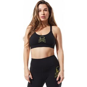 SoulCycle Women's Podium Bra Skull