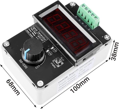 DROK 4-20mA Generator, Adjustable Signal Generator, DC 0-10V 0 4-20mA Current Voltage Analog Simulator for Value Adjusting PLC Panel LED Testing in Saudi Arabia