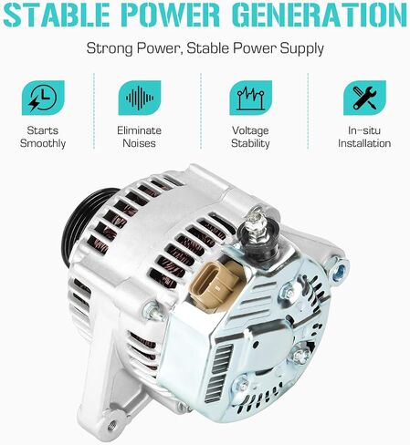 Alternator Compatible with Toyota Camry 3.0 3.0L 1997 1998 1999, Solara 3.0L 1999, 334-1226, 10464205, 101211-9600, 400-52340, ALT-5109, 27060-20040 in Saudi Arabia