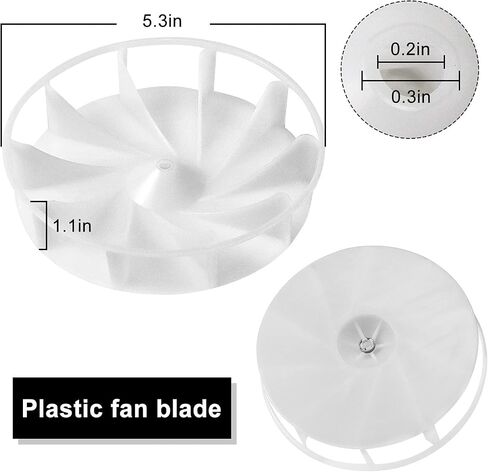 S99080166 BP28 استبدال مجموعة محرك مروحة الحمام من Fetechmate Fit for Bro-an Nu-Tone 655 679 657 658 محرك مروحة العادم 70cfm 1.4 Amp 3000RP 120V CCW - استبدال مجاني لمدة عام in Saudi Arabia