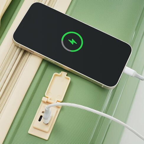 3 Pieces Luggage Sets Hardshell Suitcase Set With Spinner Wheels And TSA Lock, Carry On Luggage Suitcase For Travel (20/24/28) Black As shown One size in Kuwait