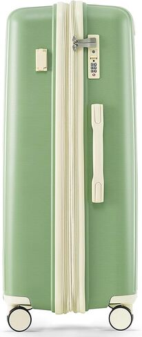 3 Pieces Luggage Sets Hardshell Suitcase Set With Spinner Wheels And TSA Lock, Carry On Luggage Suitcase For Travel (20/24/28) Black As shown One size in Kuwait