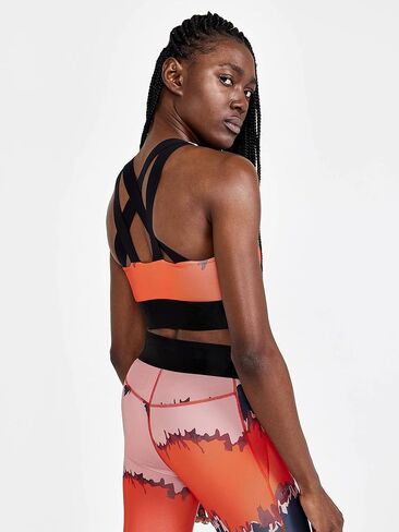 Craft Sportswear Women's Core Charge Sport Top, Light Support Sports Bra for Workout Running Training in Saudi Arabia
