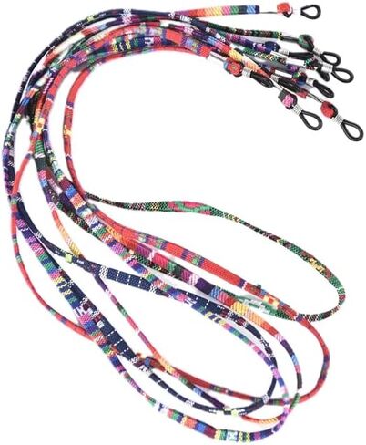 10X نظارات سلسلة نظارات القراءة حامل الرقبة الحبل النظارات الشمسية الملونة حزام النظارات سلسلة النظارات الحبل الحبل للنساء الرجال in Kuwait