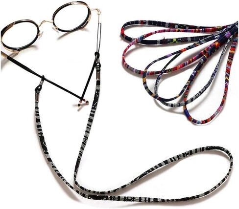 10X نظارات سلسلة نظارات القراءة حامل الرقبة الحبل النظارات الشمسية الملونة حزام النظارات سلسلة النظارات الحبل الحبل للنساء الرجال in Kuwait