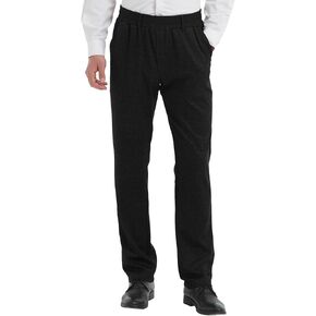 LETAOTAO Mens Elastic Waist Jeans Pants for Seniors Adaptive Mens Pants for Elderly with Zipper Fly
