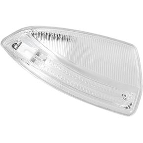 Motoforti Right Passenger Side Heated Mirror Glass Replacement,for Mercedes-Benz C63 AMG 2008-2014,Real Glass,With Backing Plate,White Glass
