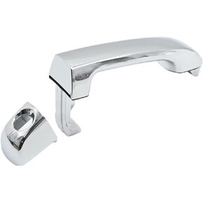 826513J010 Outside Door Handle Chrome Front Left Driver Side, 826523J010 Exterior Door Handle Driver Side Replacement for Hyundai Veracruz 2007 2008 2009 2010 2011 2012 Door Handle Assembly