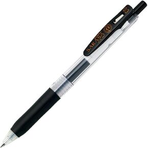 Zebra Sarasa Clip Pen 0.3 mm, Black (JJH15-BK)