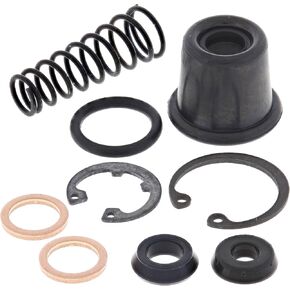 All Balls Racing 18-1031 Master Cylinder Rebuild kit Compatible with/Replacement For Kawasaki ZX 6R (ZX 636B) 2003-2004, ZZR 600 (ZX 600E) 2005-2008, ZX 6RR (ZX 600M) 2004