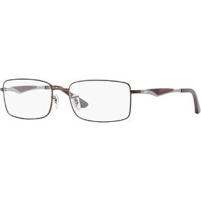Ray-Ban RX6284 Sunglasses,53mm,Brown/Demo Lens, 53 mm