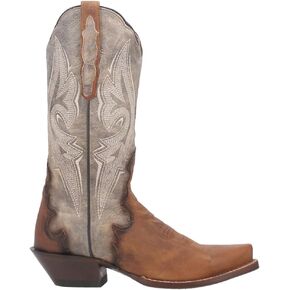 Dan Post Womens Zoli Snip Toe Casual Boots Mid Calf Low Heel 1-2" - Brown