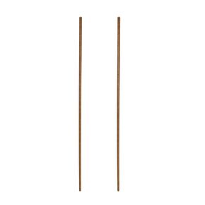 Fully Threaded Rod All Thread Brass Rod Bar Studs, [for Clamps and U-Bolts] - M2.5 x 250mm Male Threaded 0.5mm Pitch/Gold/3Pack