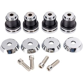 Saddlebags Backrest Sissy Bar MOUNTING SPOOLS for INDIAN SCOUT 2015-2019 (SET OF 4,Replace: 2881166)