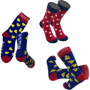 Rosie the Riveter SOCKS - Gift Set of 3 Different Sock Patterns