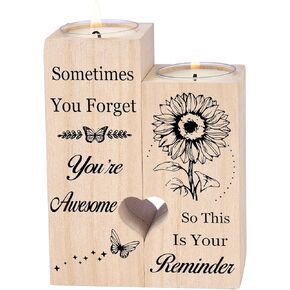 Double Sided Printing, Aunt Gifts Candle Holders, Aunt Gifts from Nieces and Nephews, Best Aunt Ever Gifts, Mothers Day Christmas Birthday Gifts for Aunt