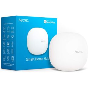 Aeotec Smart Home Hub, Works as a SmartThings Hub, Z-Wave, Zigbee, Matter Gateway, Compatible with Alexa, Google Assistant, WiFi