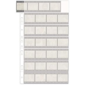 Photomyne Protective Film Negative Page | Holds 7 35mm Film Strips - 10 Pages Pack (70 Film Strips) | Clear Negative Preservers.