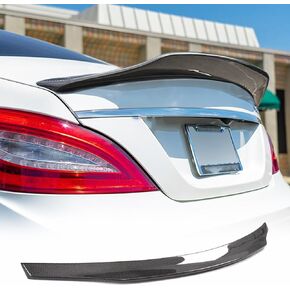 Real Carbon Fiber Trunk Spoiler for Mercedes C218 W218 CLS Class Sedan Tail Wing Rear Trunk Lid Spoiler Wing Factory Outlet