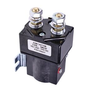 Contactor Relay 24V 80A 3740131 260208 Compatible with JLG Scissor Lift 1532E2 1532E3 1932E2 2032E2 2632E2 2646E3 2658E3 3246E2