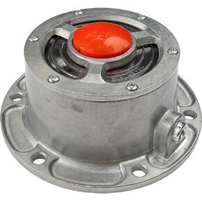 Standard Aluminum Trailer Hub Cap Replacement for 348-4009 with ESP (Extended Service Plug)