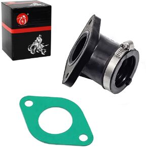 MOTO1988 Carburetor Intake Manifold Boot for Suzuki LT-F300F Kingquad 300 4WD LT-F250F LT-F250 Quadrunner 250 2WD 4WD (Only for Model Y) 1999-2002 13101-39D00