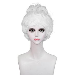 LABEAUTÉ Max Beauty Santa Beard and Gray Santa Wig Set - Santa Claus Wig, Classic Grey Beard and Hair Pack for Christmas Costumes Party