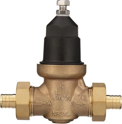 Zurn Wilkins 34-NR3XLDUPEX 3/4" NR3XL Pressure Reducing Valve with Double Union PEX Crimp Tailpiece Connection in Saudi Arabia