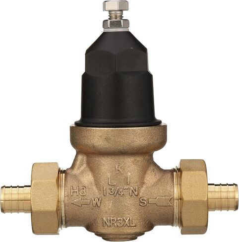 Zurn Wilkins 34-NR3XLDUPEX 3/4" NR3XL Pressure Reducing Valve with Double Union PEX Crimp Tailpiece Connection in Saudi Arabia