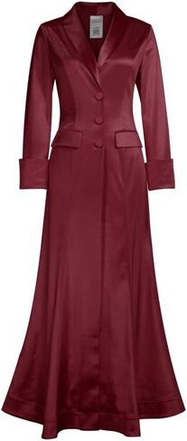 Womens Satin Maxi Coat in Saudi Arabia