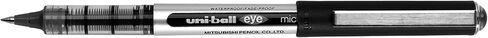 Uni-Ball 162552000 0.5 mm Nib UB-150 Eye Micro Rollerball Pen - Blue (Pack of 12) in Saudi Arabia