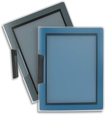 أغطية تقارير بولي من OfficeMax Swing Clip، باللون الأسود in Saudi Arabia
