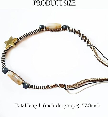 LQI Hat Bands for Cowboy Hats Panama Rancher Hats Fedora Hats Men Women Handmade in Saudi Arabia