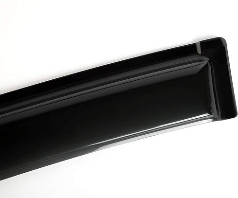 4 قطع أصلية من ظلال النوافذ، مجموعة واقيات المطر المثبتة بشريط خارجي، أقنعة نافذة جانبية لطيفة متوافقة مع 01-12 Escape 08-11 Tribute 05-11 Mariner 94059 in Kuwait