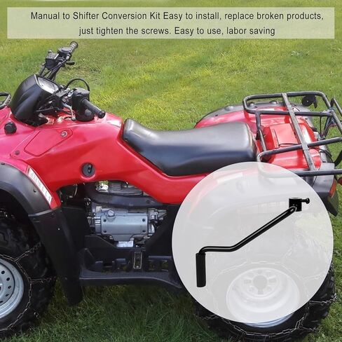 تحويل ناقل الحركة، مجموعة تحويل يدوية إلى محول مناسبة لسيارة Honda Foreman Rancher 350 450 500 ES، تجاوز التحول الكهربائي الخاطئ in Saudi Arabia