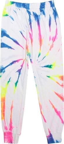 Just Love Girls Tie Dye Crew Neck Sweatshirt and Jogger Pants Set in Kuwait
