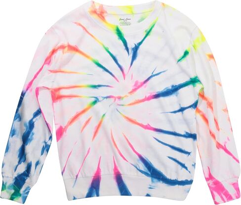 Just Love Girls Tie Dye Crew Neck Sweatshirt and Jogger Pants Set in Kuwait