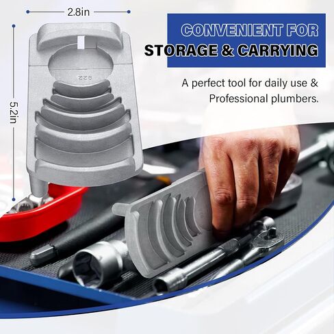 Deburring Tool for Plastic Pipe, Professional PVC Pipe Reamer Deburrs Six Pipe Sizes: 1 1/4-Inch - 4-Inch, Effective Pipe Reamer Deburring Tool for PVC Pipe Reamer w/Sharp Blade, PVC Chamfer Tool in Saudi Arabia