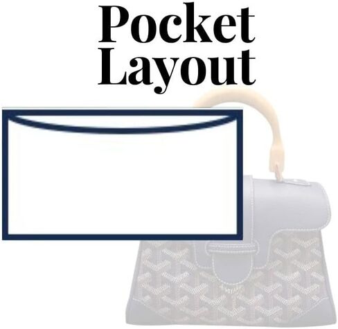 SAMORGA (5-26/ Go-Saigon-Mini Bag Organizer for Saigon Mini size Bag Organizer Insert Innerbag in Saudi Arabia