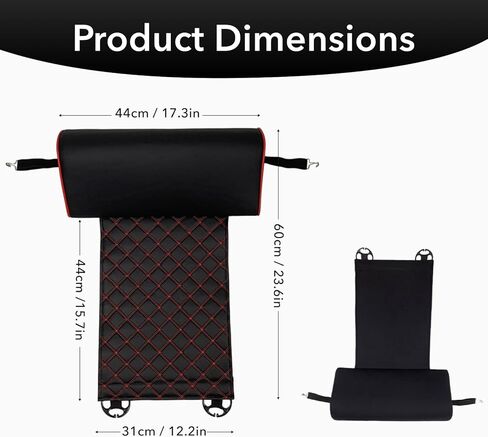 Seat Extension Leg Braces,Seat Extension Leg Braces,Office Chair Cushion,Comfortable Eeat Cushion (Black) in Kuwait