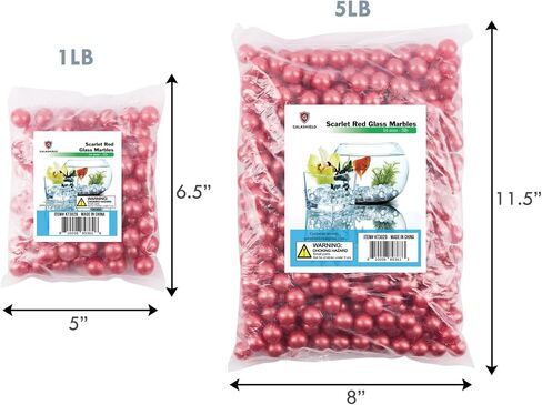 Galashield Black Marbles for Vases | Glass Marbles Bulk Vase Fillers | Glass Beads for Vases, Round Marble 1lb, (approx. 80 pcs) in Saudi Arabia