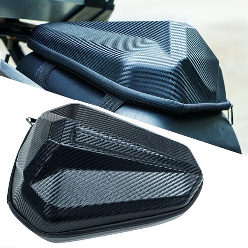 Motorcycle Tail Bag Multifunctional Waterproof Hard Case Universal Storage Tail Bag for Most Motorcycle Motorbike Street Sports Bike in Saudi Arabia