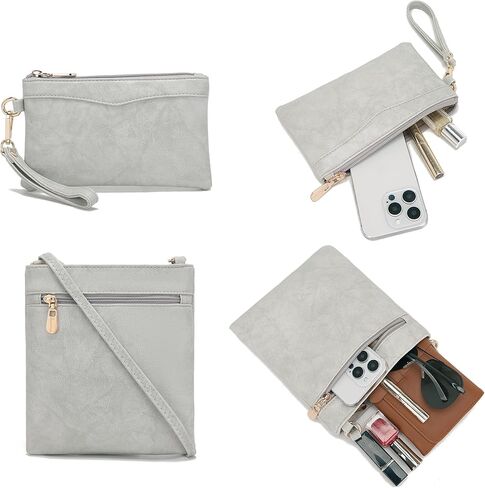 حقيبة ظهر نسائية من Soperwillton مصنوعة من جلد البولي يوريثان ومضادة للسرقة، حقيبة كتف أنيقة للسفر، مجموعة من 3 قطع in Kuwait