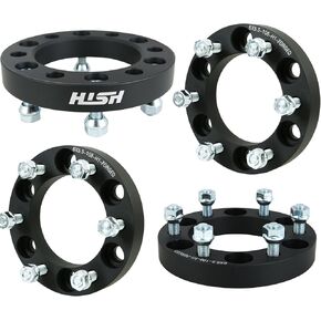 1.5 inch 6x5.5 Wheel Spacers for Tacoma 4Runner, with Lug Nuts without Locking Hub, Package of 4