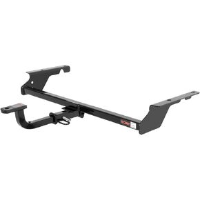 CURT 114383 Class 1 Trailer Hitch with Ball Mount, 1-1/4-In Receiver, Fits Select Volvo S40, V50, Black
