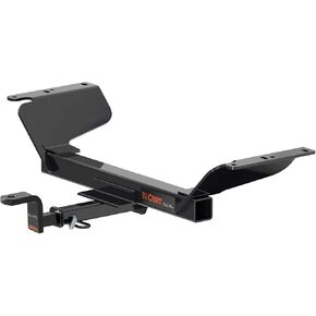 CURT 122013 Class 2 Trailer Hitch with Ball Mount, 1-1/4-In Receiver, Fits Select Chevrolet Equinox, GMC Terrain