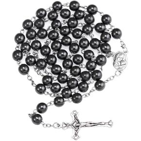Rosary Beads Catholic for Woman, Rosary Necklace, Bead Necklace First Communion Gifts for Girls Catholic, Christian Gifts Catholic Gifts